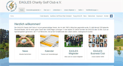 Desktop Screenshot of eagles-charity.de